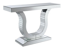 Load image into Gallery viewer, Contemporary Mirrored Console Table
