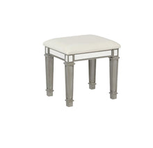Load image into Gallery viewer, Contemporary Metallic Platinum Vanity Set