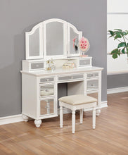 Load image into Gallery viewer, Transitional Beige and White Vanity Set