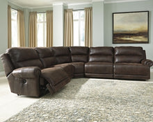 Load image into Gallery viewer, Luttrell 5-Piece Power Reclining Sectional
