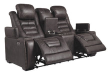 Load image into Gallery viewer, Cave Warrior Power Reclining Loveseat with Console