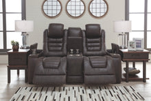 Load image into Gallery viewer, Cave Warrior Power Reclining Loveseat with Console