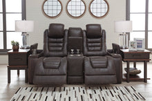 Load image into Gallery viewer, Cave Warrior Power Reclining Loveseat with Console