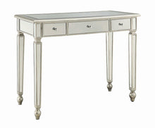 Load image into Gallery viewer, Contemporary Antique Silver Mirrored Console Table