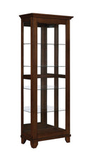 Load image into Gallery viewer, Casual Warm Brown Curio Cabinet