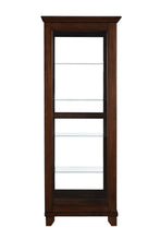 Load image into Gallery viewer, Casual Warm Brown Curio Cabinet