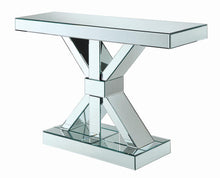 Load image into Gallery viewer, Contemporary Mirrored Console Table