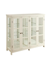 Load image into Gallery viewer, Transitional White Accent Cabinet