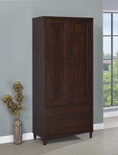 Load image into Gallery viewer, Transitional Rustic Tobacco Accent Cabinet