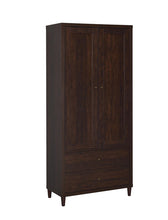 Load image into Gallery viewer, Transitional Rustic Tobacco Accent Cabinet