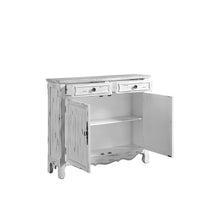 Load image into Gallery viewer, French Country Antique White Accent Cabinet
