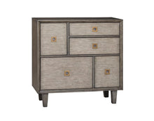 Load image into Gallery viewer, Rustic Weathered Grey Accent Cabinet