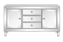 Load image into Gallery viewer, Metallic Platinum Accent Cabinet