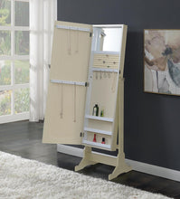 Load image into Gallery viewer, Champagne Jewelry Cheval Mirror