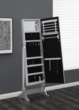 Load image into Gallery viewer, Silver Jewelry Cheval Mirror