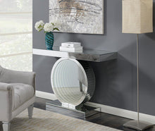 Load image into Gallery viewer, Contemporary Silver Console Table