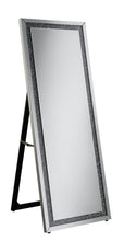 Load image into Gallery viewer, Silver Standing Cheval Mirror