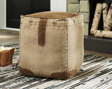 Load image into Gallery viewer, Cinnamon Pouf