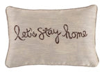 Load image into Gallery viewer, Lets Stay Home Pillow Set of 4