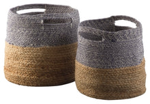 Load image into Gallery viewer, Parrish NaturalBlue Basket Set of 2