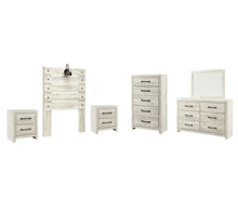 Load image into Gallery viewer, Cambeck Signature Design Bed 6-Piece Bedroom Package