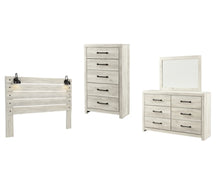 Load image into Gallery viewer, Cambeck Signature Design Bed 5-Piece Bedroom Package