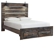 Load image into Gallery viewer, Drystan Queen Panel Bed with 2 Storage Drawers