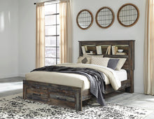 Load image into Gallery viewer, Drystan QueenFull Bookcase Headboard