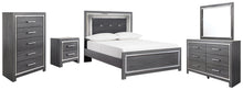 Load image into Gallery viewer, Lodanna Signature Design Bed 7-Piece Bedroom Package