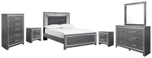 Load image into Gallery viewer, Lodanna Signature Design Bed 8-Piece Bedroom Package