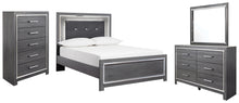 Load image into Gallery viewer, Lodanna Signature Design Bed 6-Piece Bedroom Package