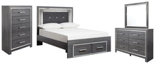 Load image into Gallery viewer, Lodanna Signature Design Bed 6-Piece Bedroom Package