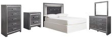 Load image into Gallery viewer, Lodanna Signature Design Bed 5-Piece Bedroom Package
