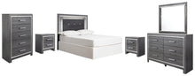 Load image into Gallery viewer, Lodanna Signature Design Bed 6-Piece Bedroom Package