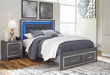 Load image into Gallery viewer, Lodanna King Storage Footboard