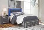Load image into Gallery viewer, Lodanna King Storage Footboard