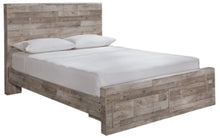 Load image into Gallery viewer, Effie Queen Panel Bed with 2 Storage Drawers