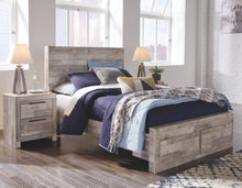 Load image into Gallery viewer, Effie Full Panel Bed with 2 Storage Drawers