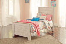 Load image into Gallery viewer, Willowton Twin Panel Footboard