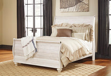 Load image into Gallery viewer, Willowton Queen Sleigh Headboard