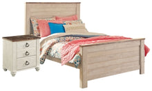 Load image into Gallery viewer, Willowton Signature Design Bed 4-Piece Bedroom Package