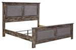Load image into Gallery viewer, Lynnton King Upholstered Panel Headboard