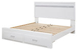 Load image into Gallery viewer, Jallory King Storage Footboard