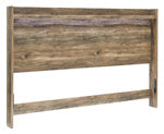 Load image into Gallery viewer, Rusthaven King Panel Headboard