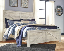 Load image into Gallery viewer, Bellaby King Crossbuck Panel Bed