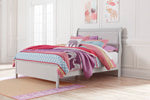 Load image into Gallery viewer, Jorstad Full Upholstered Sleigh HeadboardFootboard