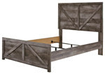 Load image into Gallery viewer, Wynnlow Full Crossbuck Panel HeadboardFootboard