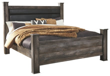 Load image into Gallery viewer, Wynnlow King Upholstered Poster Headboard Panel