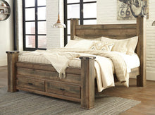 Load image into Gallery viewer, Trinell King Poster Storage Footboard