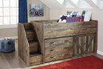 Load image into Gallery viewer, Trinell Left Storage Steps with Loft Ends